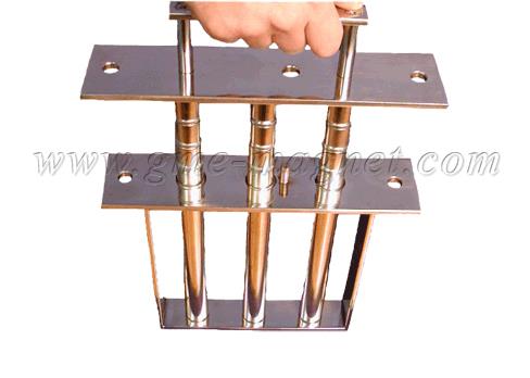 Magnetic Grate Hopper Magnet Application