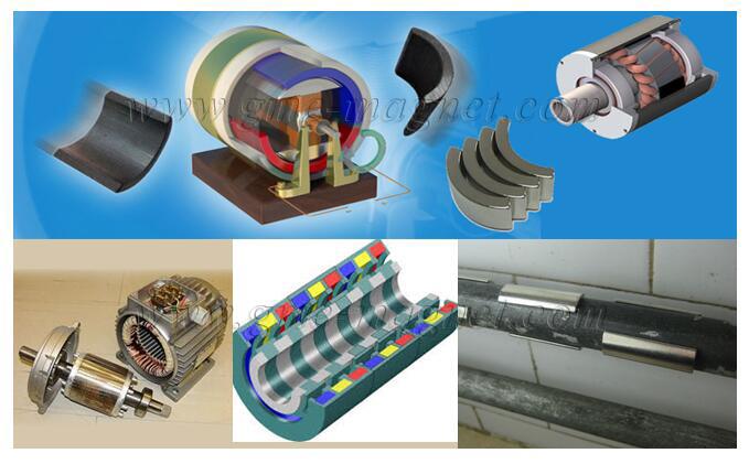 Neodymium Motor Magnet Permanen Crescent Magnet Application.jpg