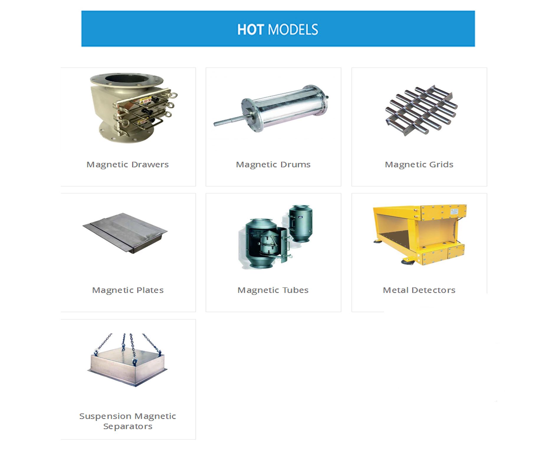 What about the Magnetic Separators 磁性分离器呢