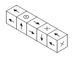 one-sided magnet 片面的磁铁
