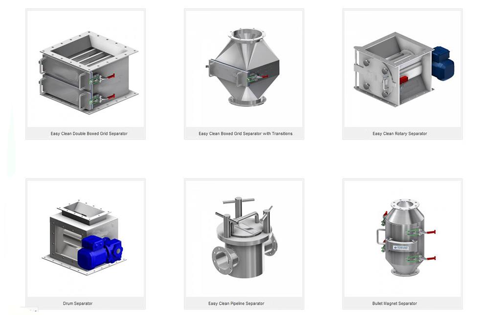 magnetic separator equipmentwith in the food processing industry (2) 磁分离器equipmentwith在食品加工工业(2)