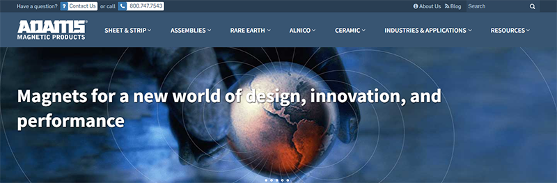 7.Adams Magnetic Products Co 7所示。亚当斯磁性制品有限公司