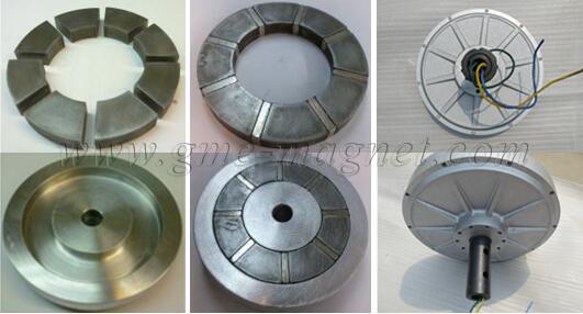Wedge magnets neodymium magnets rare earth magnets Application