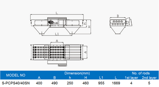 自洁式磁栅式分离器名单广场进口和出口