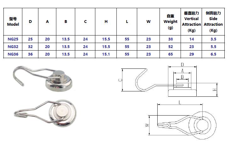 安装磁铁旋转钩磁铁钕钩磁铁半岛综合体育官方登录