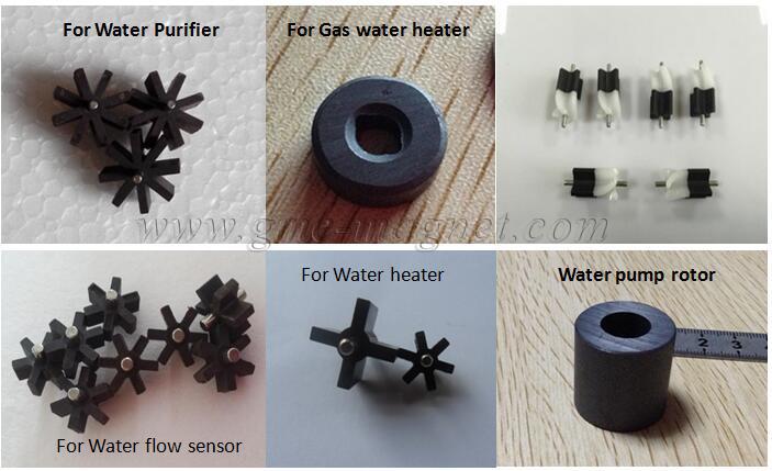 热水器用注射成型磁水流转子