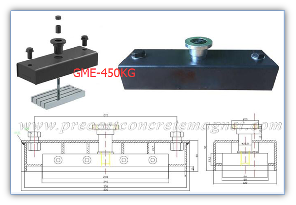 半岛体育电竞靠谱吗安卓版预制混凝土magnet.png gme - 450公斤