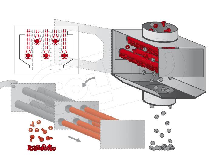 谷物磁力抽屉式分离机