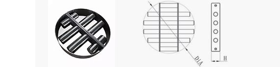 Round series magnetic grate 圆形系列磁性箅子