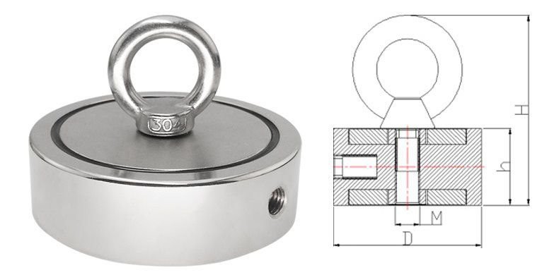 fishing magnet 钓鱼磁铁