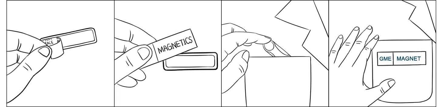 magnet badges 磁铁徽章