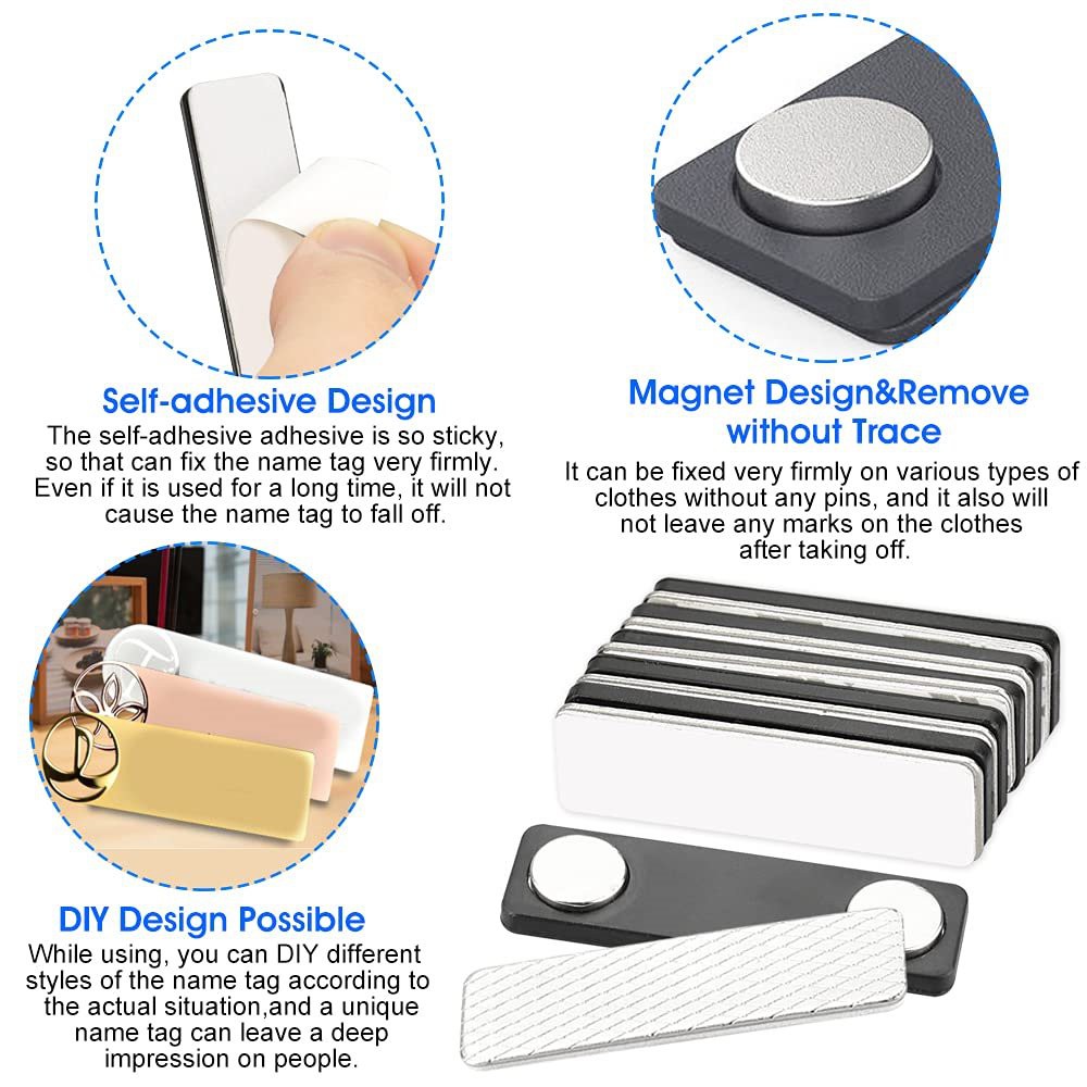 magnet name tags 磁铁名牌