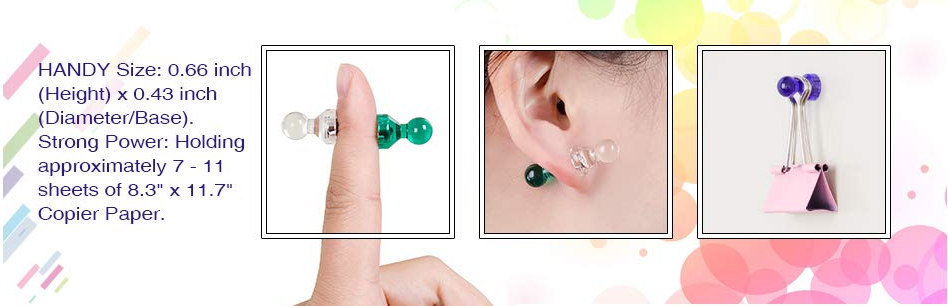 Push-Pin-Magnete sortierte色彩有Magnete, verwenden您说话而新Klassenzimmer和布罗Magnete, Magnete毛皮Kuhlschrank特罗肯loschen董事会和白板Magnete (2) Png