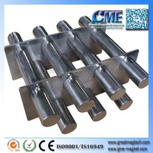 SS304/316 puristimen料斗magneetteja muovin paalla