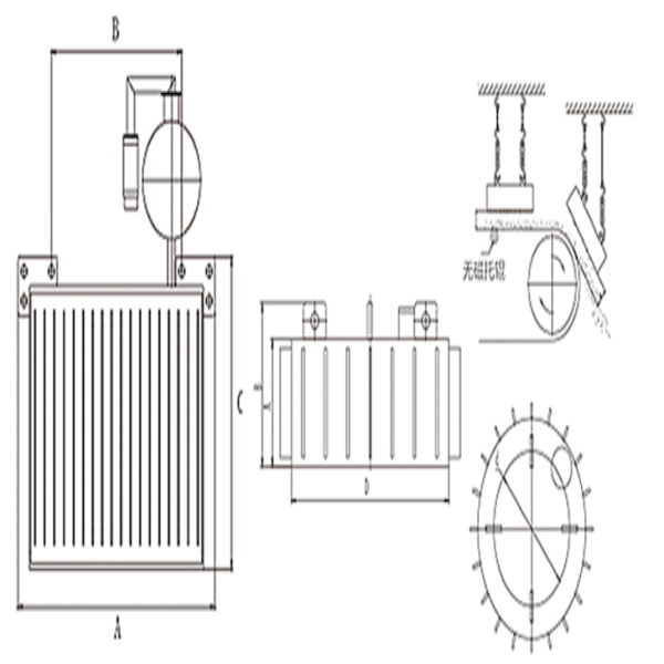 RCDE类型oljekjøling elektromagnetisk jern remover.png