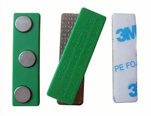 Magnetisk navn Holder Fabrikk Engros Magnet Merke Med 3 Magnet