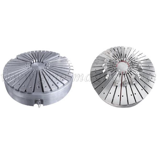 Radial-Pole磁轮抛掷车削和磨削