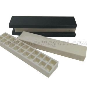 N40UH F100x25x6mm钕块磁铁黑色环氧涂层磁铁半岛综合体育官方登录