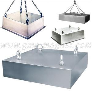 Suspended Plate Magnets for Shredded Tire Processing